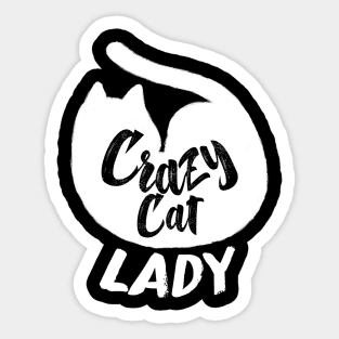 Crazy Cat Lady Sticker